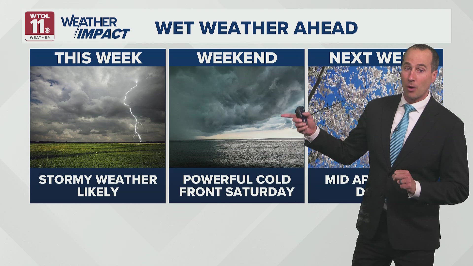 Warm Tuesday with storm chances over next few days | WTOL 11 Weather ...