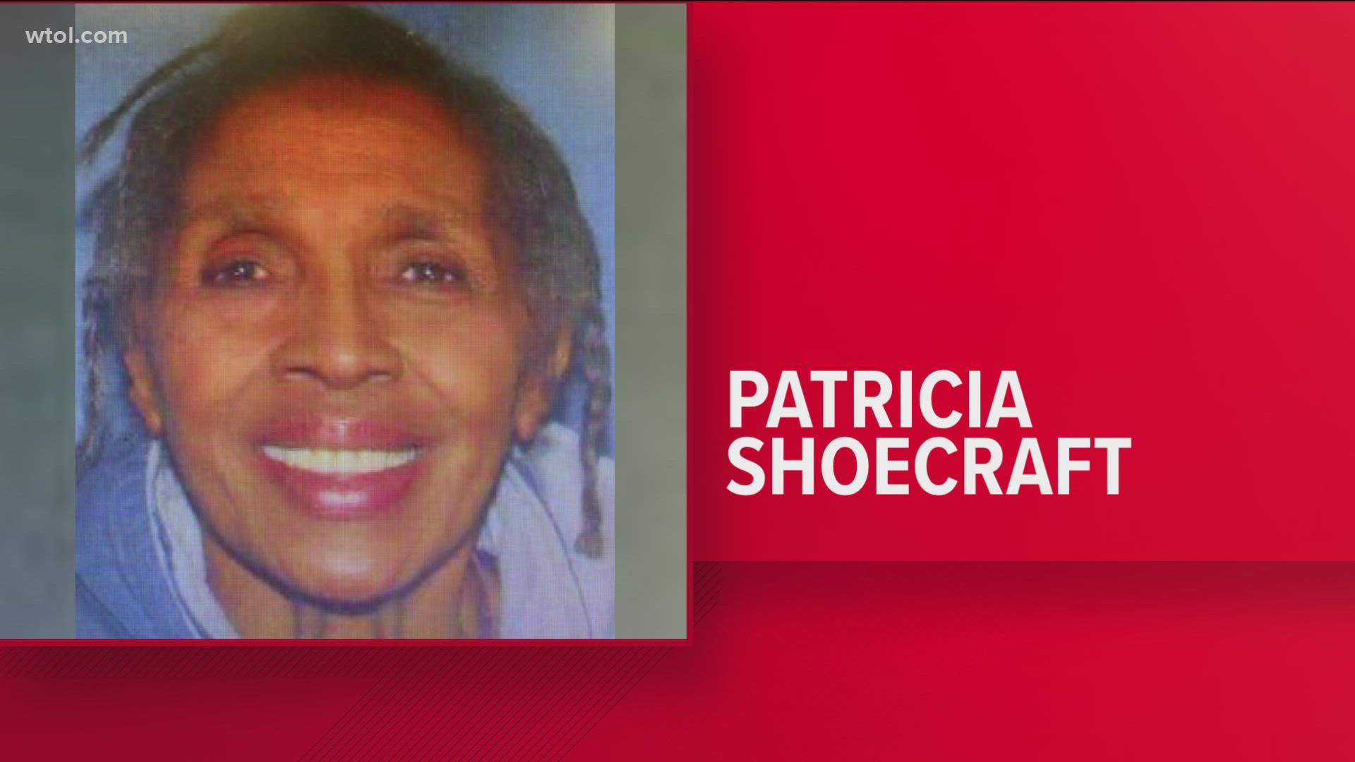 Patricia Shoecraft went missing from the 600 block of Cherry St. in downtown Toledo.