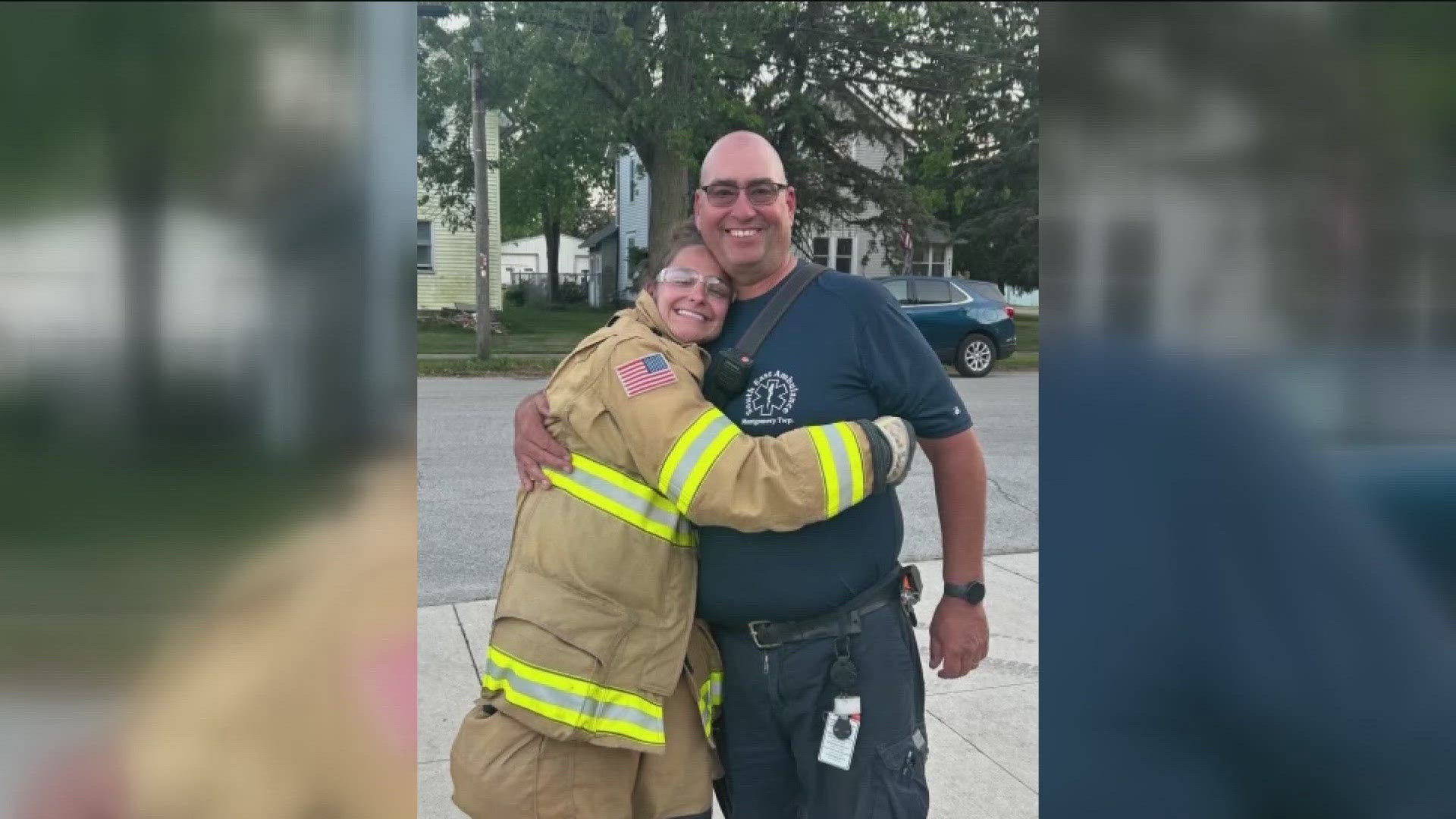 The Risingsun Volunteer Fire Department is standing behind one of its youngest members as she battles a rare medical condition.