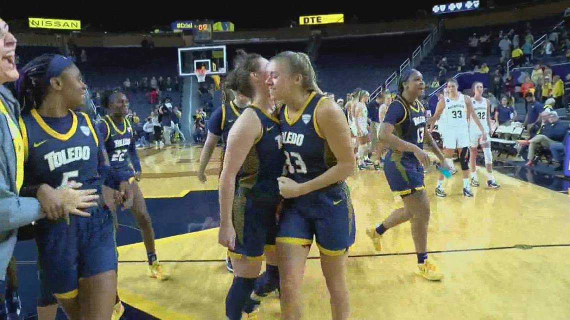 Toledo women's basketball upsets No. 14 Michigan 7168
