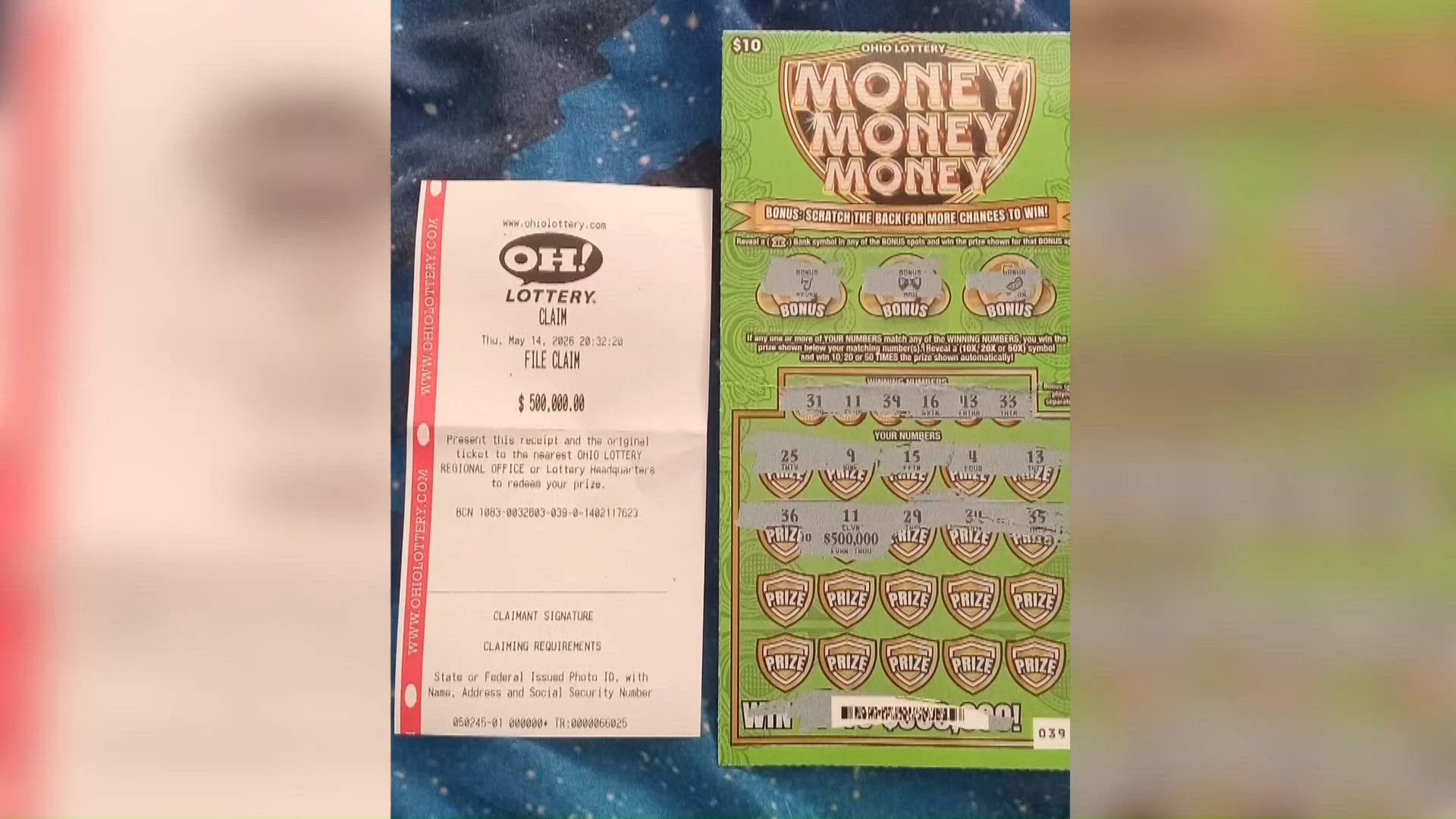 It's definitely life-changing': Fremont man wins $500k lottery