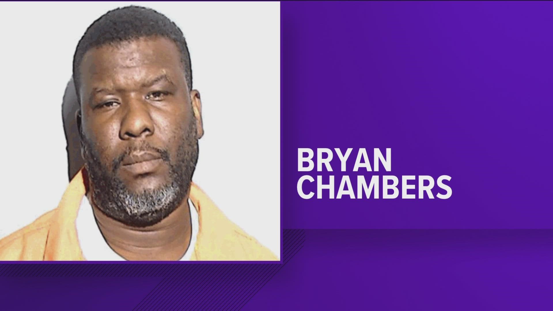 Police say Bryan Chambers punched the boy several times in the head and chest