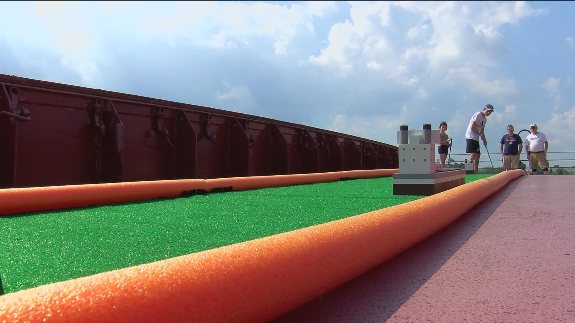 The National Museum of the Great Lakes is bringing miniature golf to the deck of the Schoonmaker, with two maritime-themed greens overlooking the Maumee River.