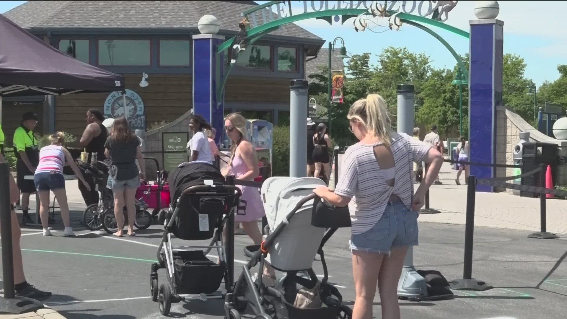 The addition of no-contact metal detectors and security screenings was not prompted by any sort of threat, the zoo said. Instead, it's for another level of safety.