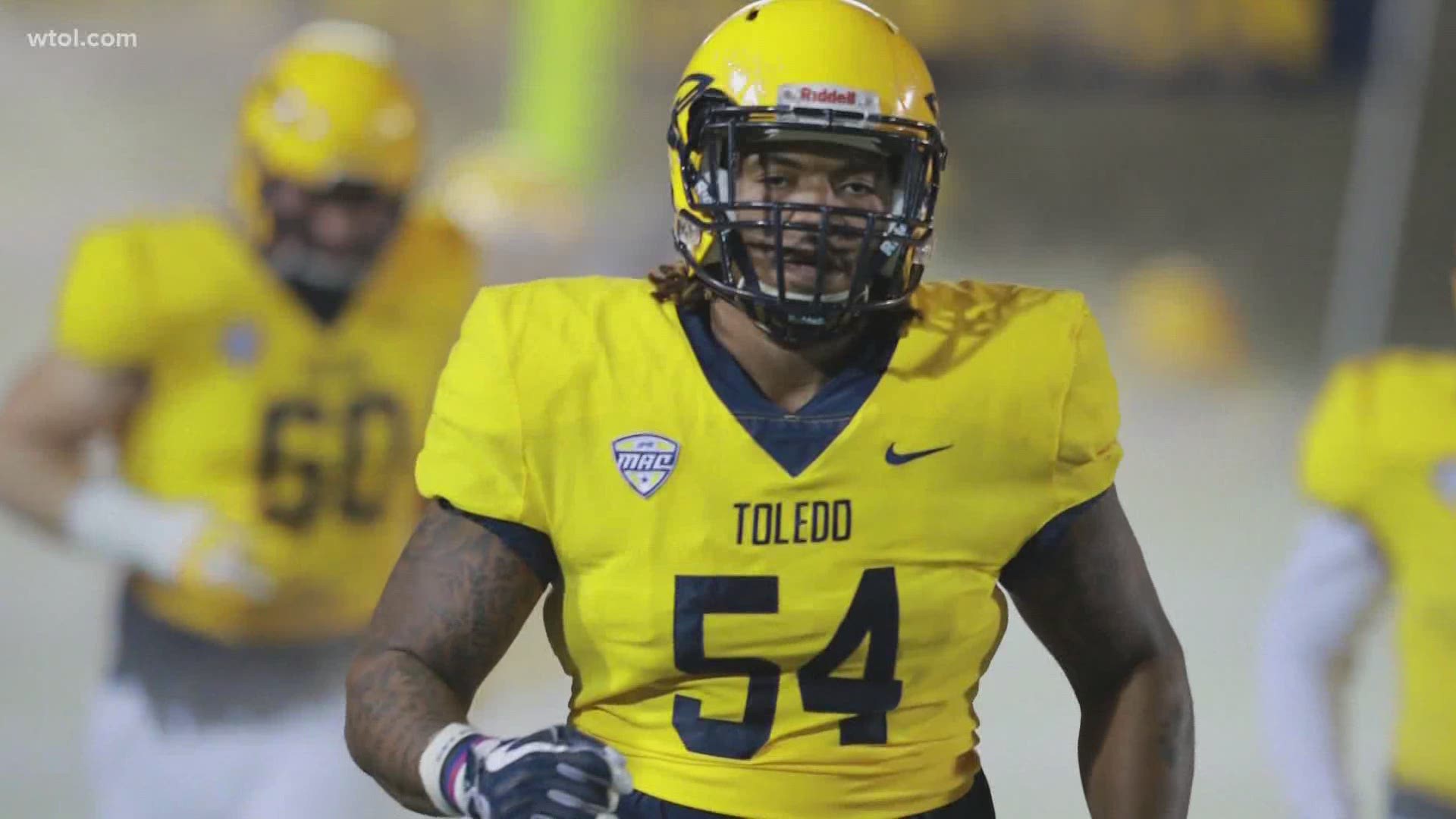 A 24-year-old man was charged Wednesday with the murder of Jahneil Douglas. In the meantime, the Toledo Rockets are mourning the loss of a team player.