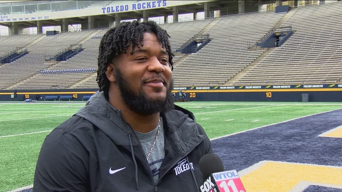 Desjuan Johnson Selected in Seventh Round of NFL Draft by the LA Rams -  University of Toledo Athletics