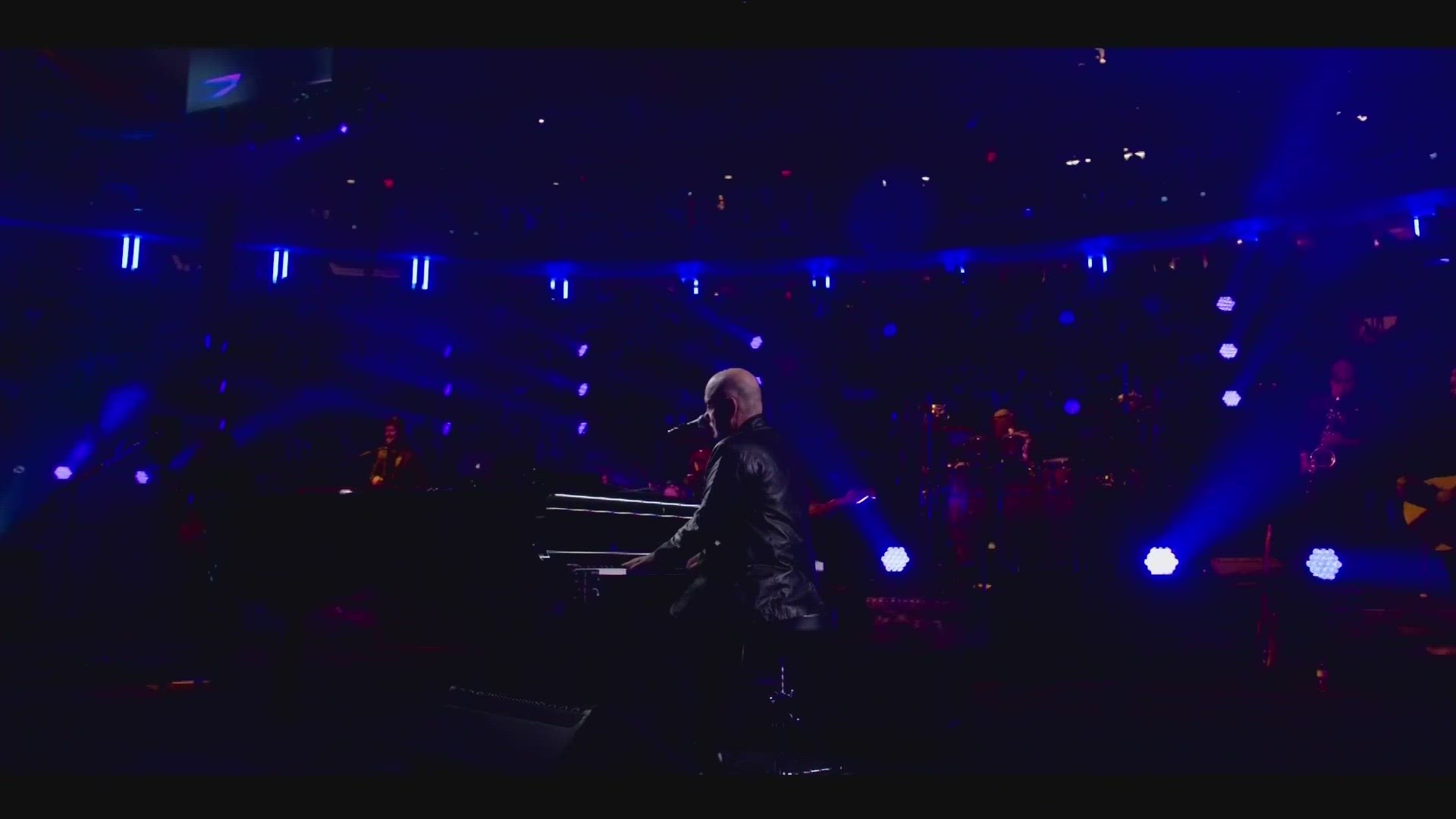 The concert special abruptly ended as Billy Joel was singing his signature song.
