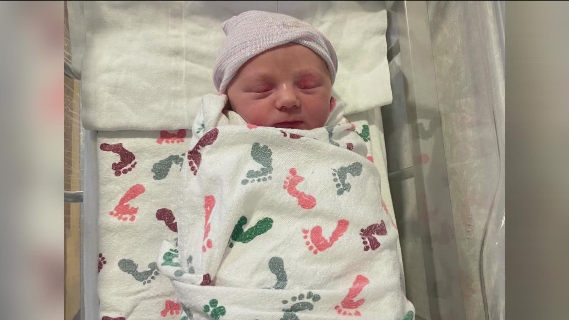 Mercy Health and Promedica Toledo welcomed the first newborns of 2023. Our Trent Croci spoke to one mother who is overjoyed by her New Year's gift.