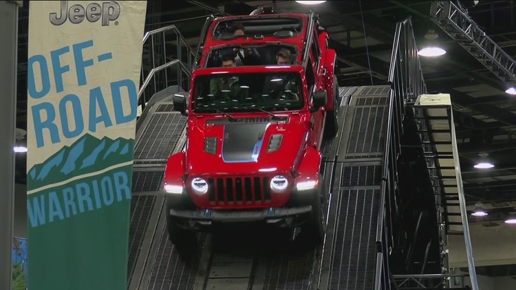 Gearing up for Detroit's auto show: Welcome to Camp Jeep