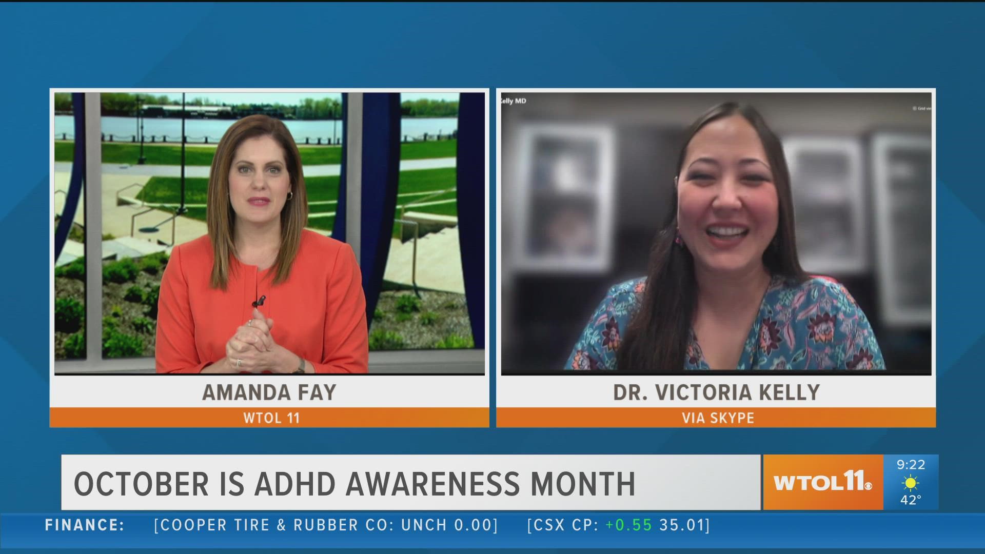 October is ADHD Awareness Month, and Dr. Victoria Kelly has some facts you might not know about ADHD.