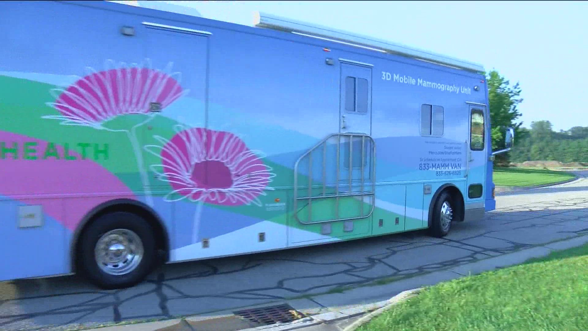 The Mercy 3D Mobile Mammography Unit helps alleviate many of the difficulties faced when seeking preventative care.