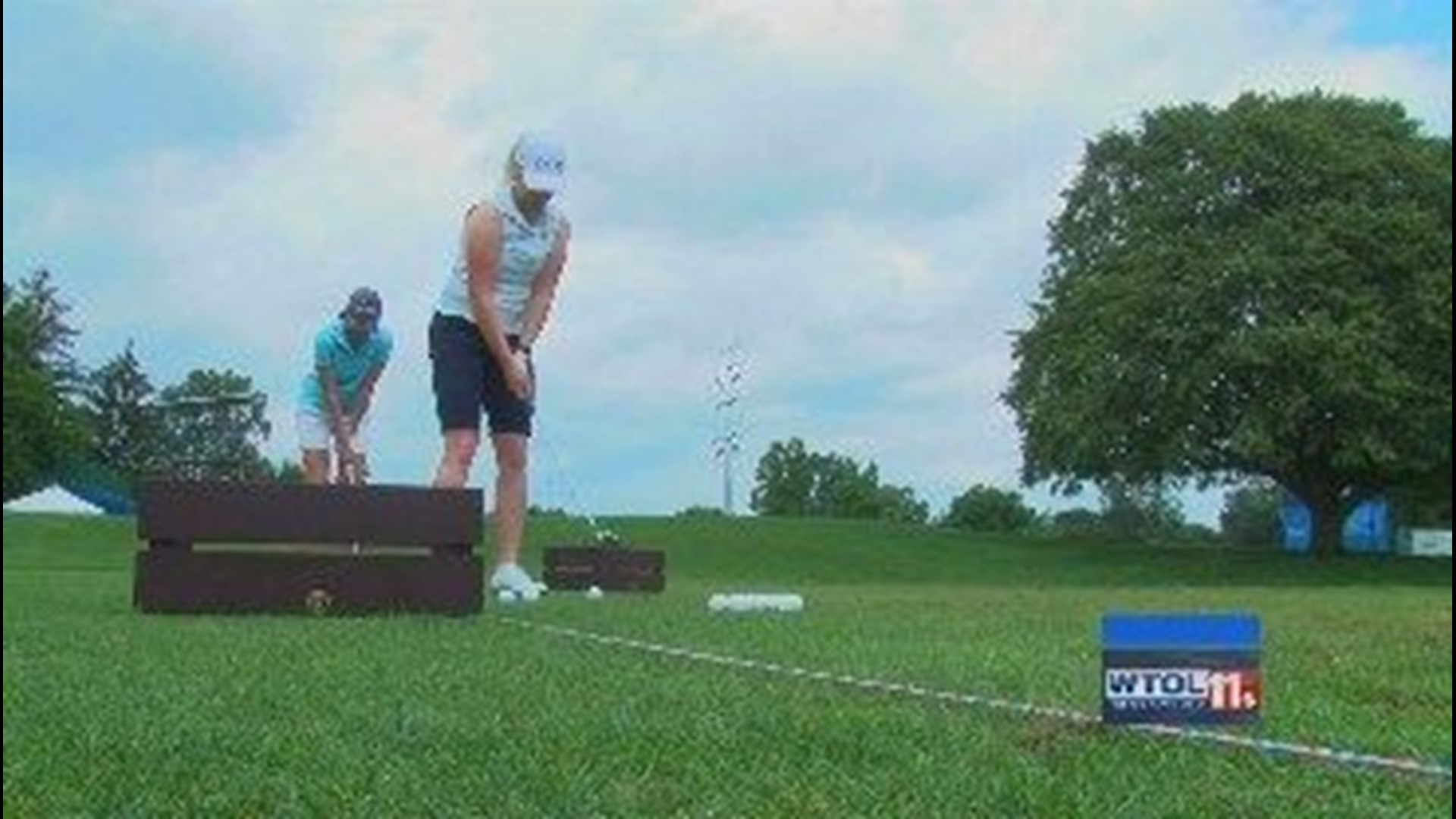 Two rookies check out Marathon Classic course before the tournament