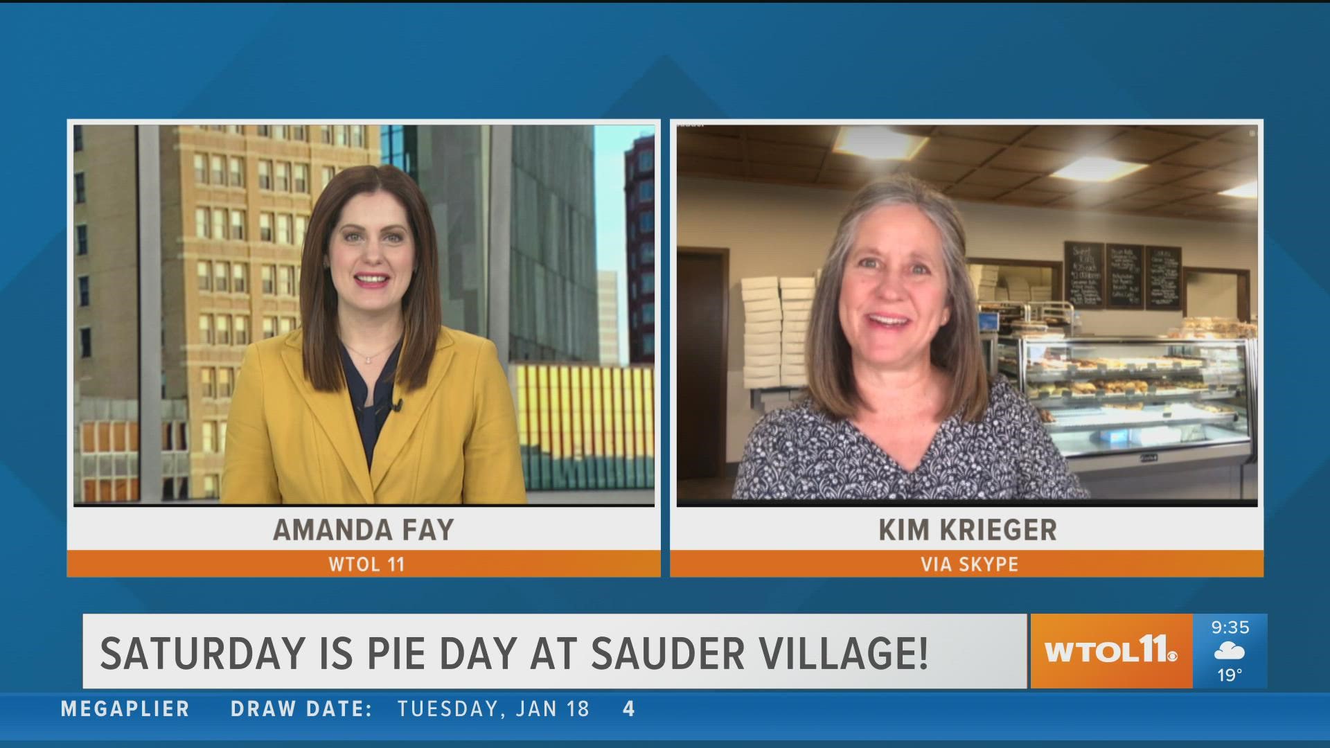 Sunday is Pie Day — so why not celebrate local? Sauder Village is getting in on the action a day early with special deals and samples on Saturday, Jan. 22.