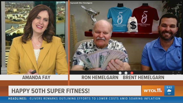 Your Day: Super Fitness 50th Anniversary Party Ron and Brent Hemelgarn - May 11