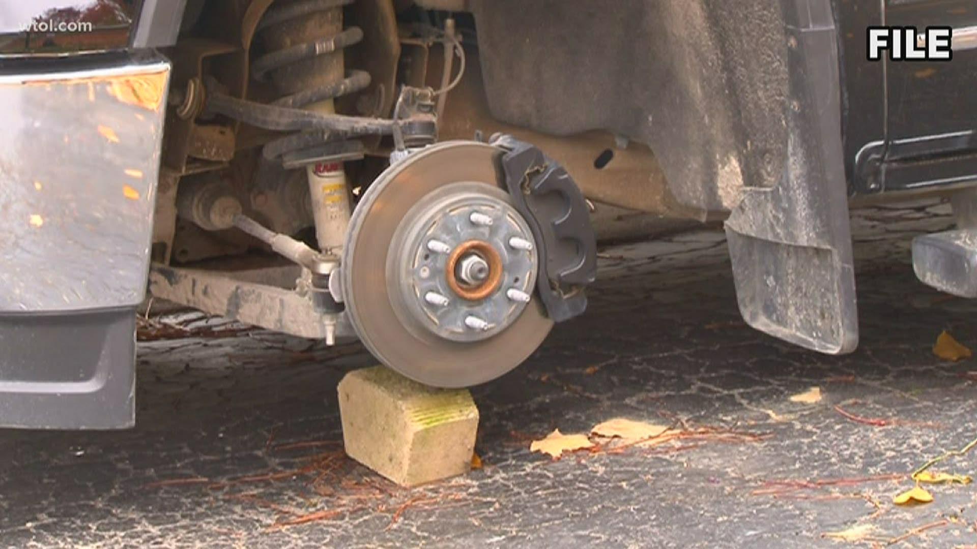 Since March 4, there have been 26 reports of stolen tires and rims throughout the city.