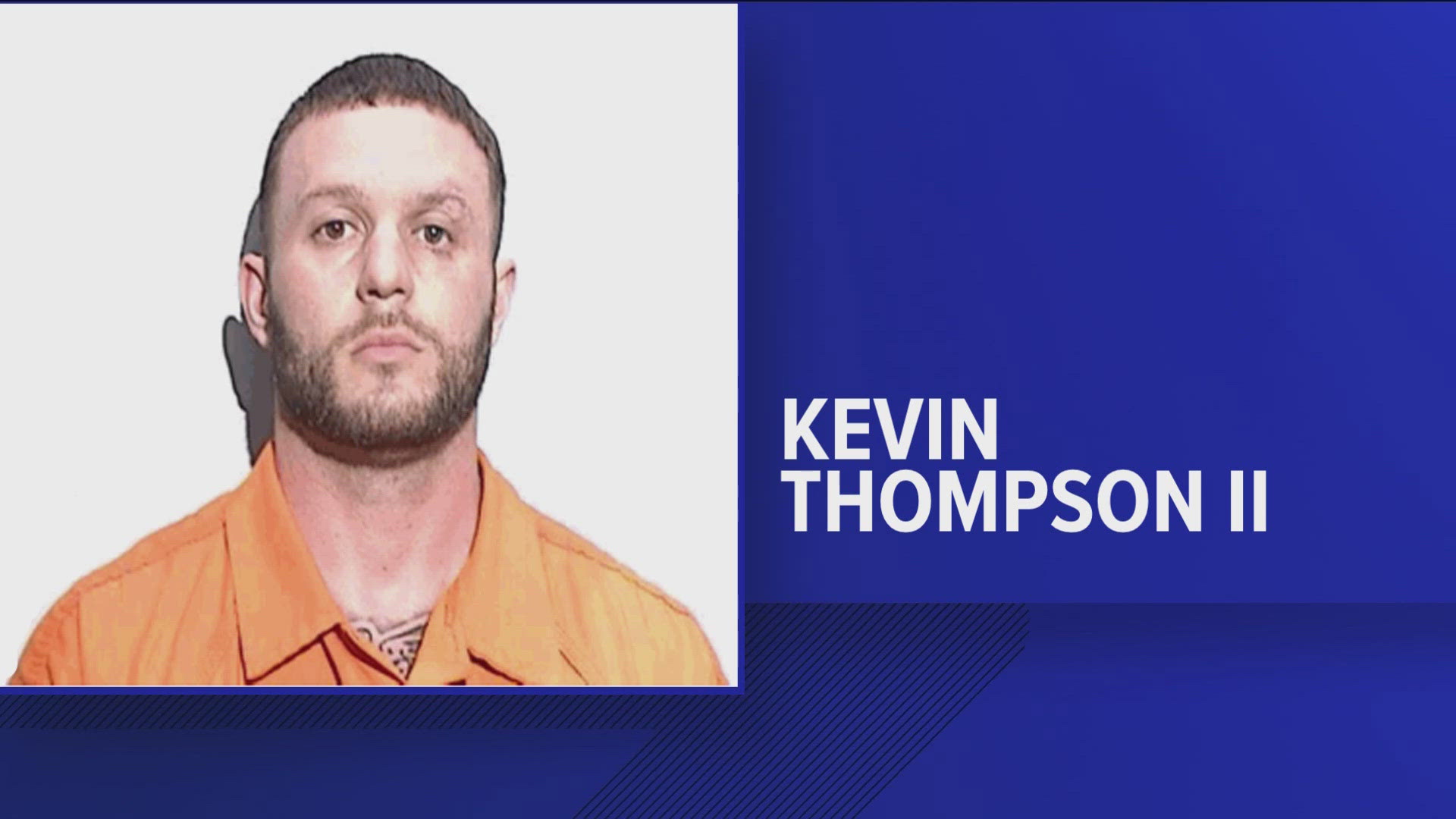 Kevin Thompson II was indicted by a Lucas County Grand Jury Tuesday on one count of kidnapping and three counts of rape.