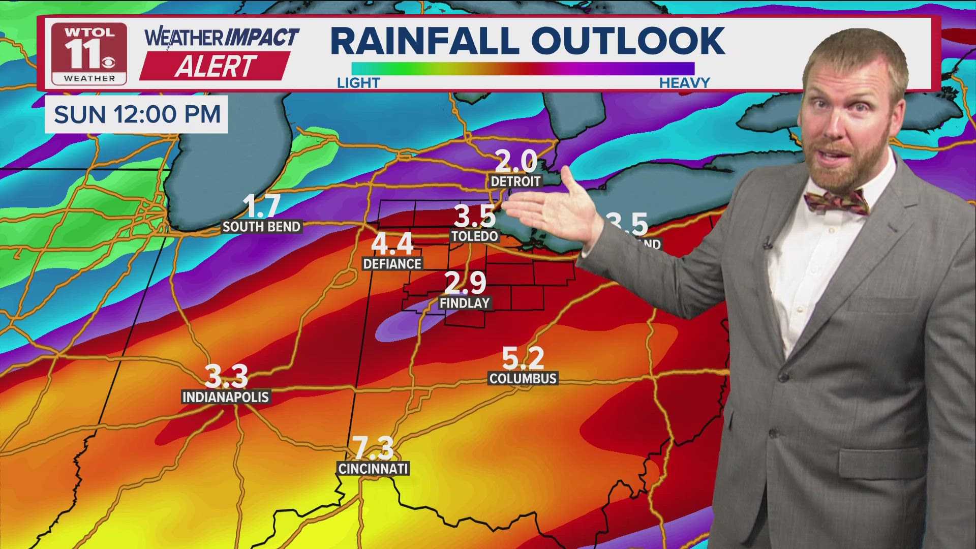 Weather Impact ALERT DAY Wednesday for severe storm risk | WTOL 11 ...