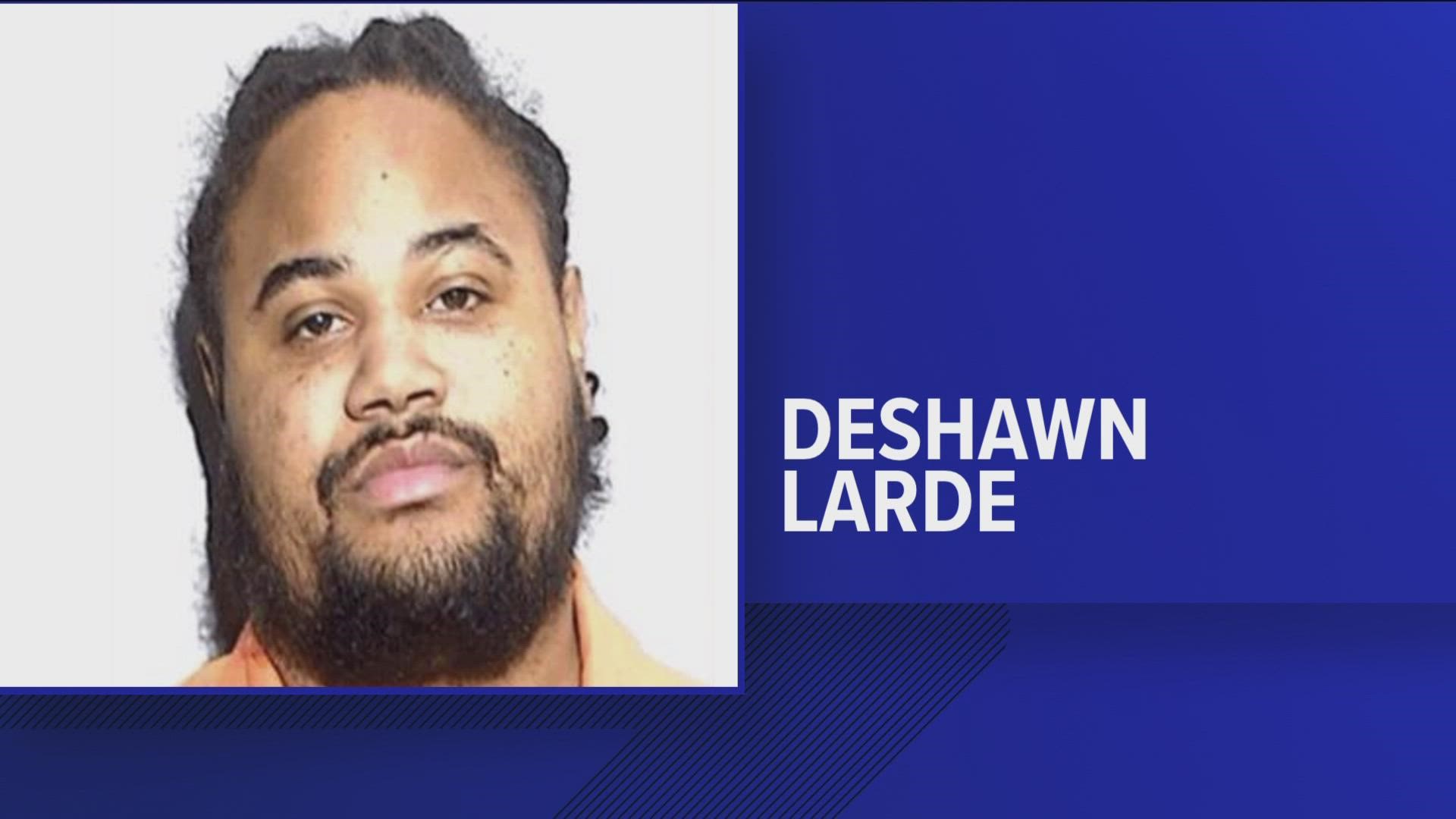 Deshawn Larde pleaded no contest Monday to involuntary manslaughter in the murder of 33-year-old Miles Crawford, who was found shot in north Toledo in November 2021.