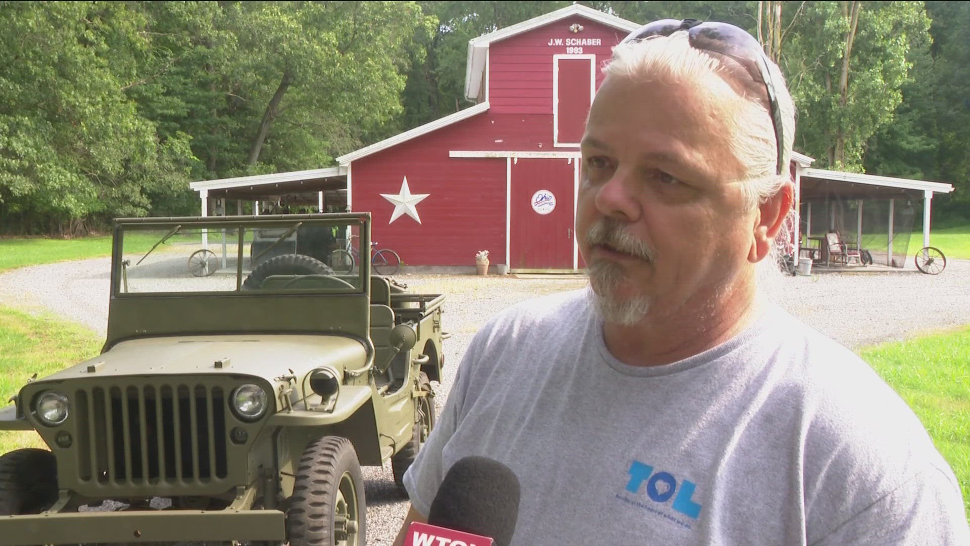 Paul Cooper bought the 1942 Willys MB Jeep in Tuscon, Ariz., in 2020.