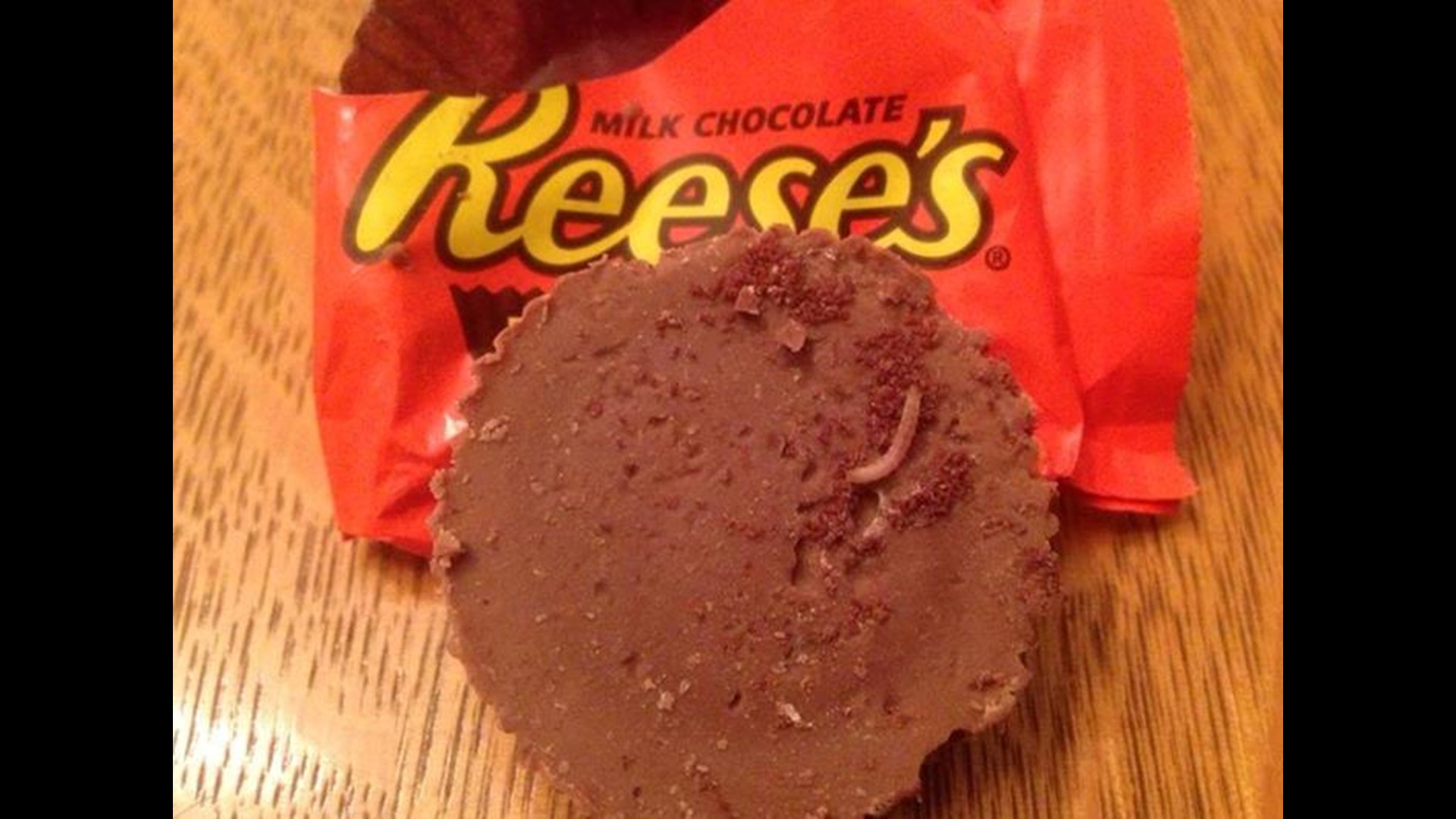 No Wrong Way To Eat A Reeses Except If It Has A Worm In It 