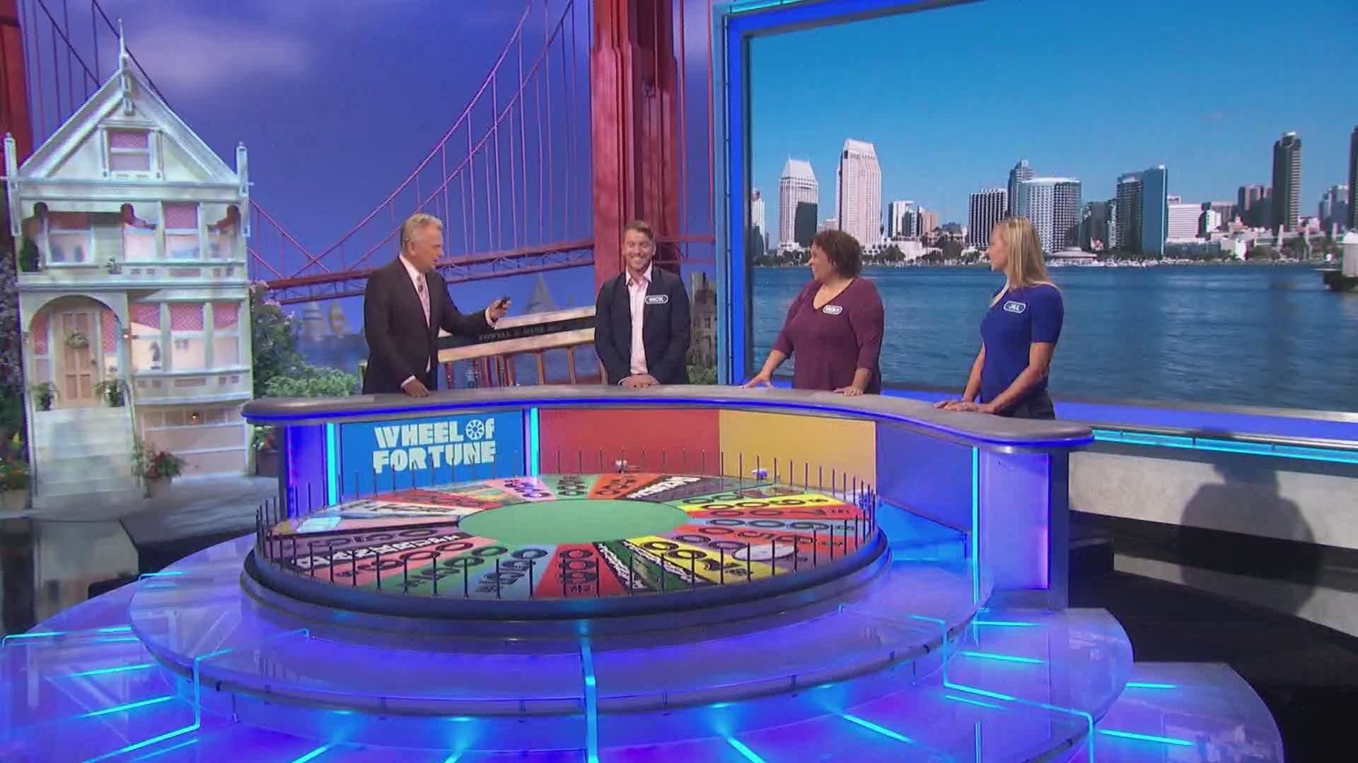 Vicky Simpson from Toledo won over $50,000 in prizes on Wheel of Fortune, including a car and a trip to Barbados.