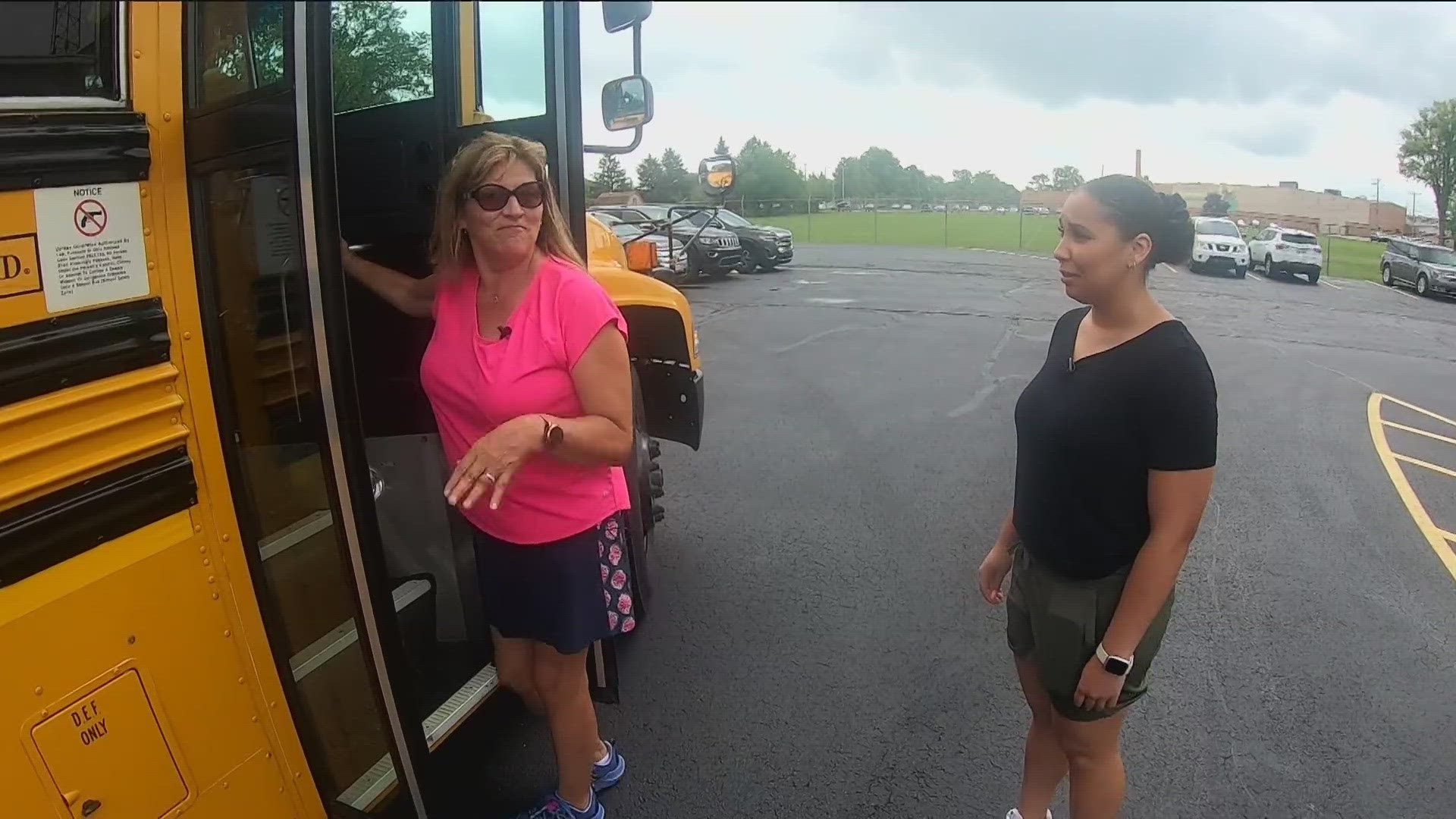 Try this! Can you drive a school bus? WTOL 11's Caylee Kirby takes a ride  with Patti