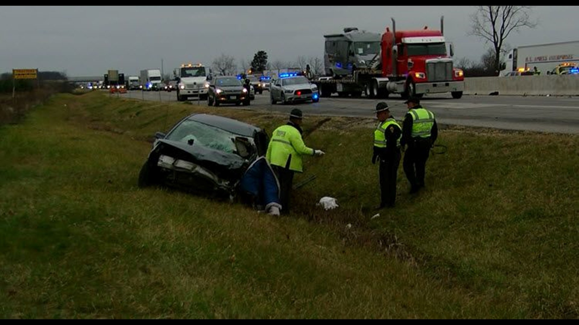 State Trooper And K-9 Involved In Crash On Ohio Turnpike | Wtol.com