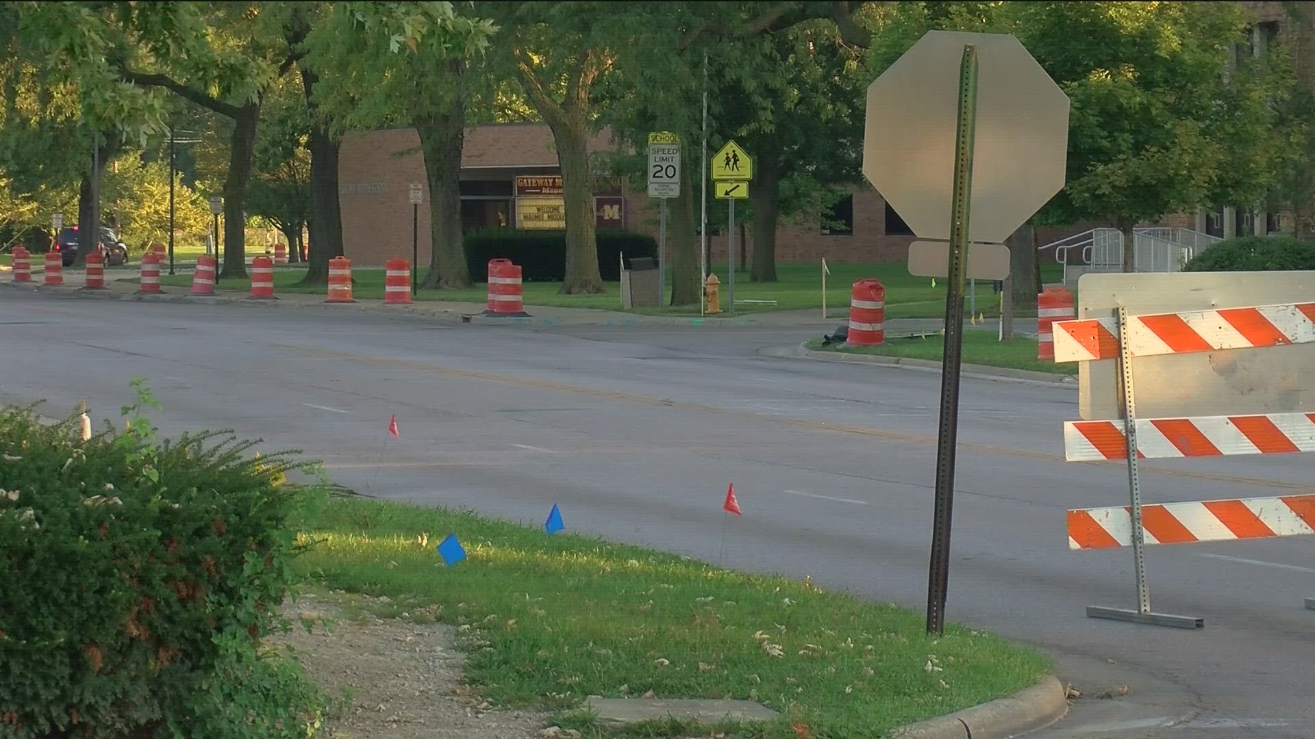 Gibbs Street and Indian Avenue in Maumee will close for 60 days during a roundabout project.