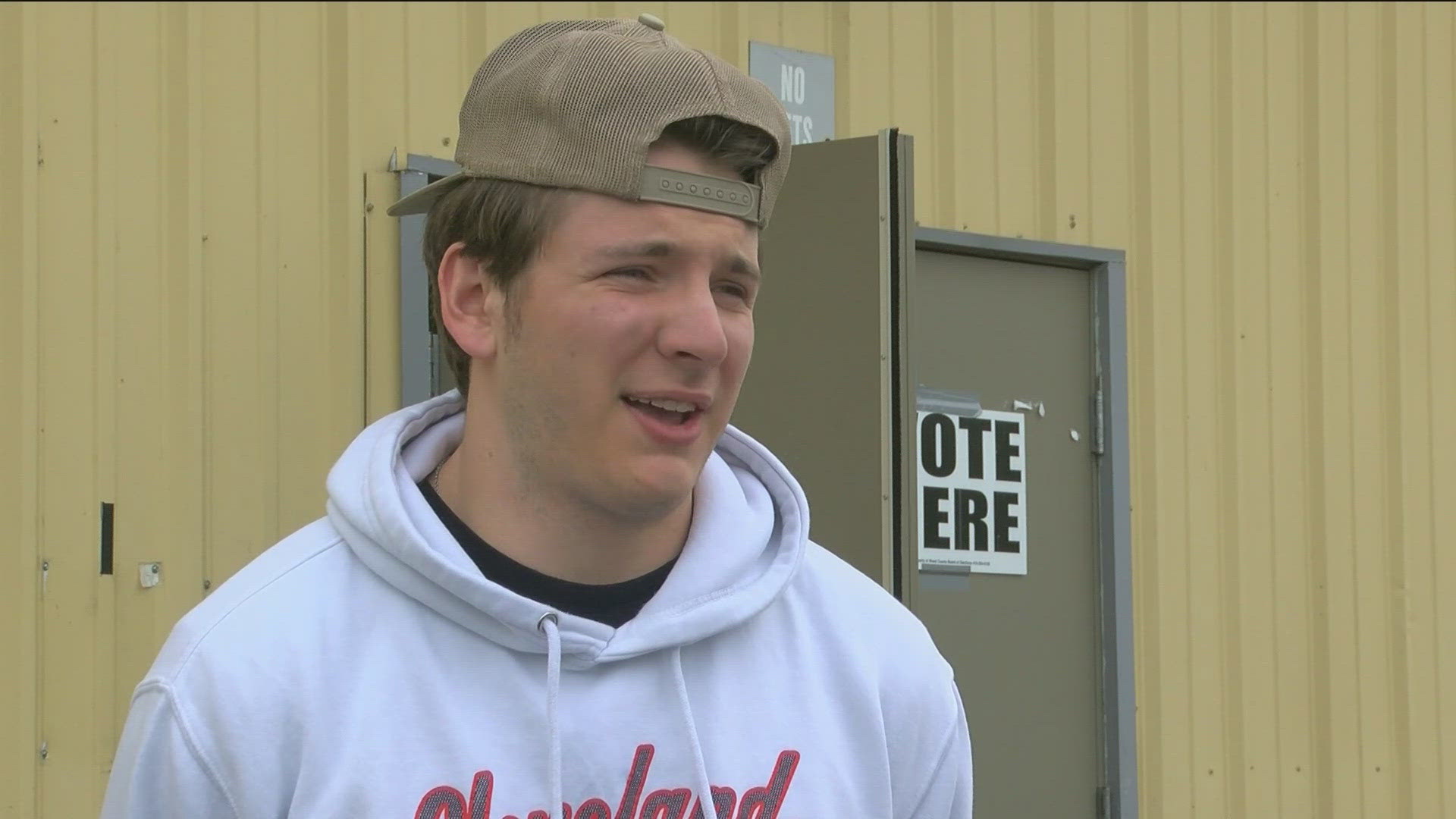 WTOL 11 reporter Silver Barker spent the day in Lucas and Wood counties speaking with voters. Here's what one first-time voter had to say about going to the polls.