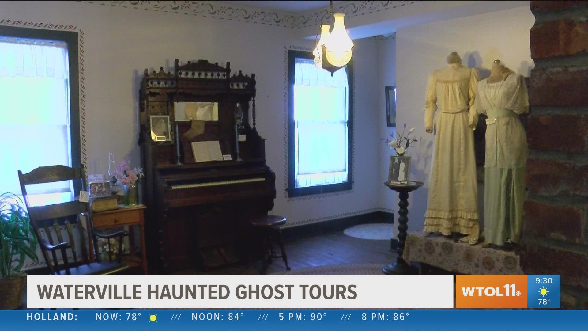 Summer-time spooky: the Waterville Historical Society is offering ghost tours, some involving a horse-drawn carriage ride.