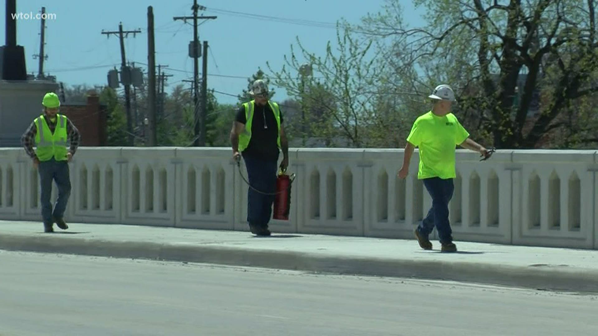 ODOT workers across northwest Ohio have continued projects and maintenance despite the coronavirus outbreak.