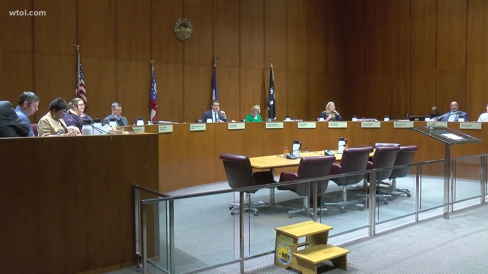 A vote on subpoena power to the police civilian review board was expected to take place.