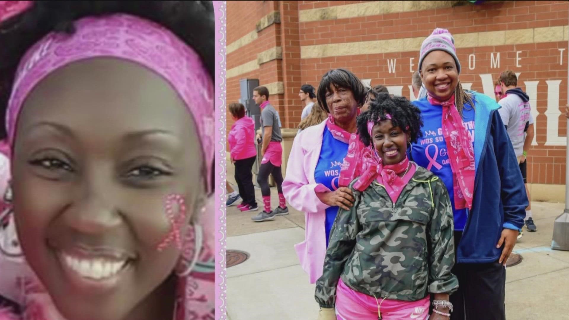 Susan G. Komen Race for the Cure: In celebration of Monica Riley.