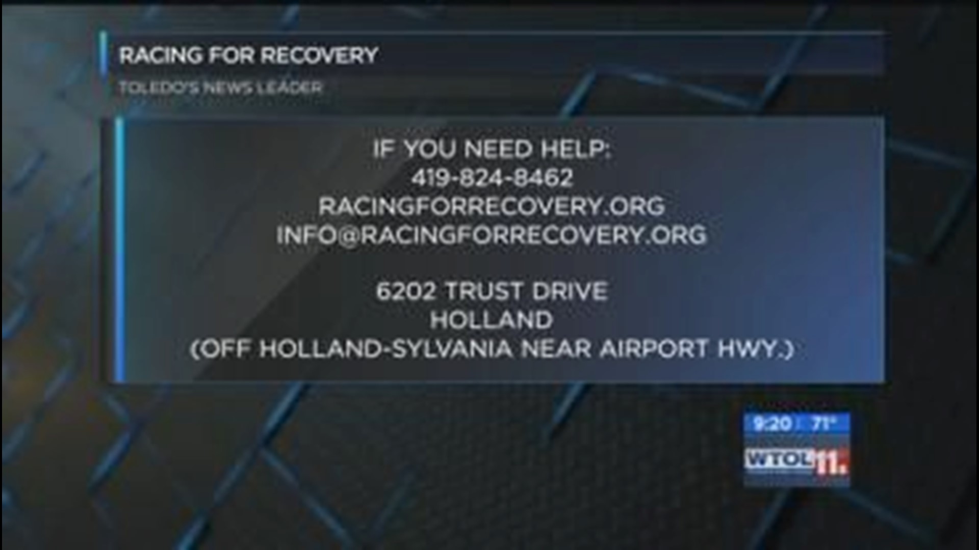 Racing for Recovery's Todd Crandall joins Your Day after appearing on CNN