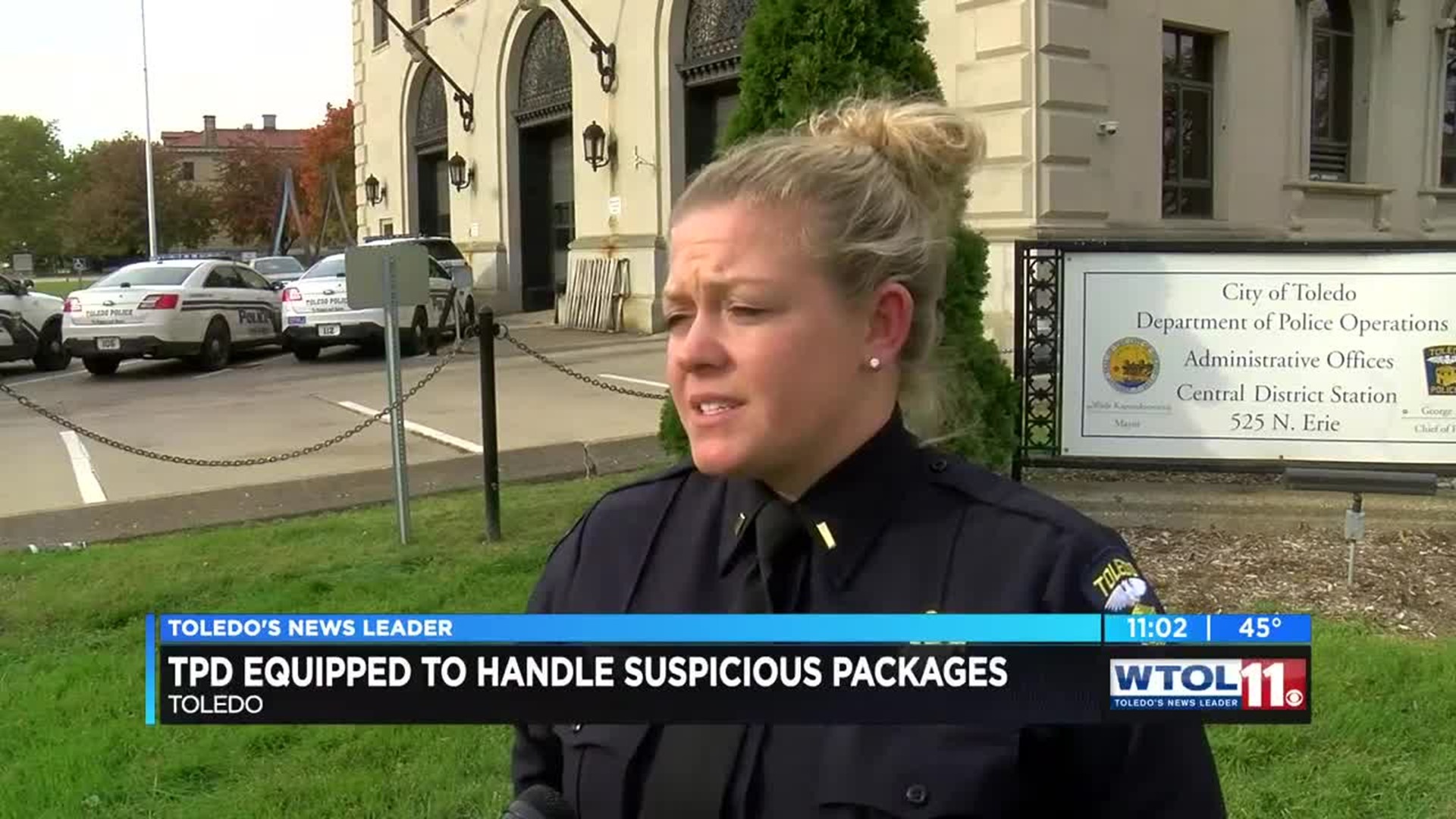 TPD has plan to handle suspicious packages