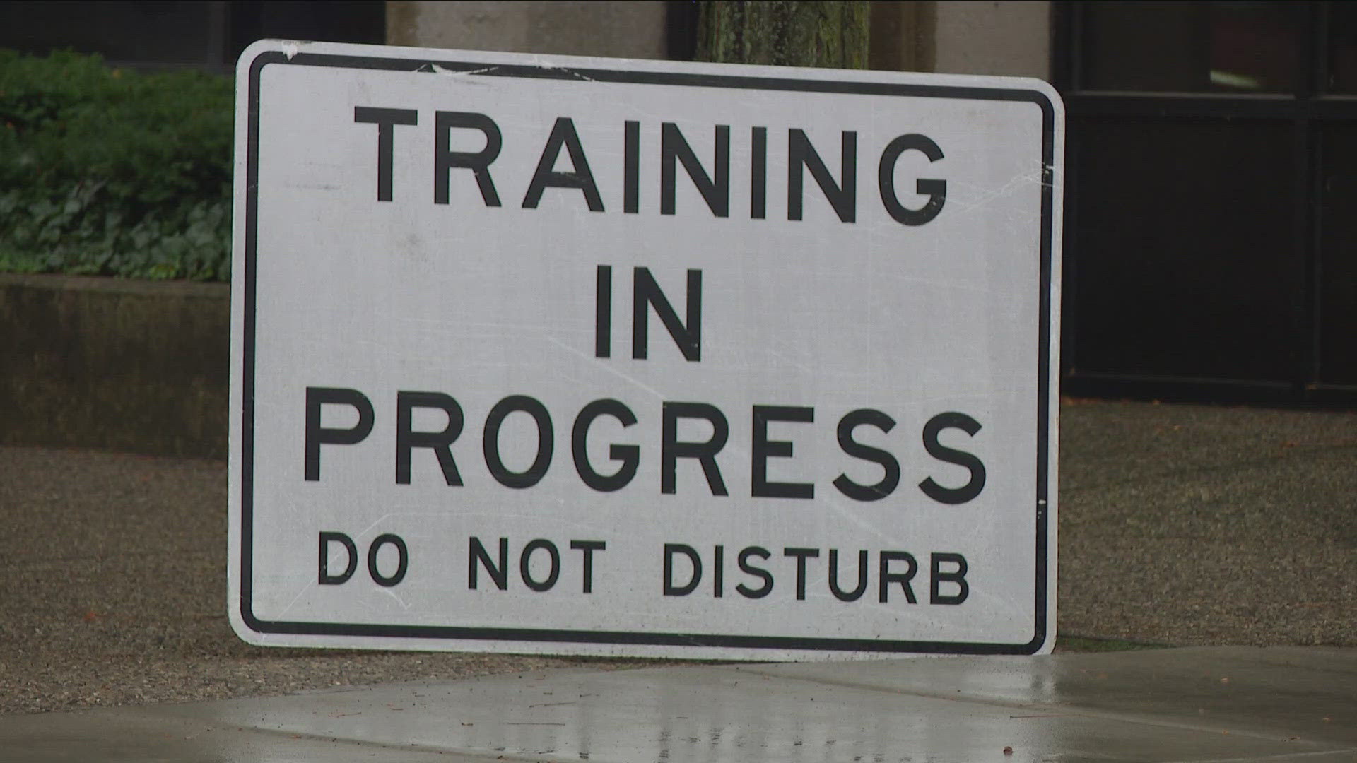 If you were in downtown Toledo Thursday morning, you might have noticed a bunch of government vehicles but it was just a joint training exercise.