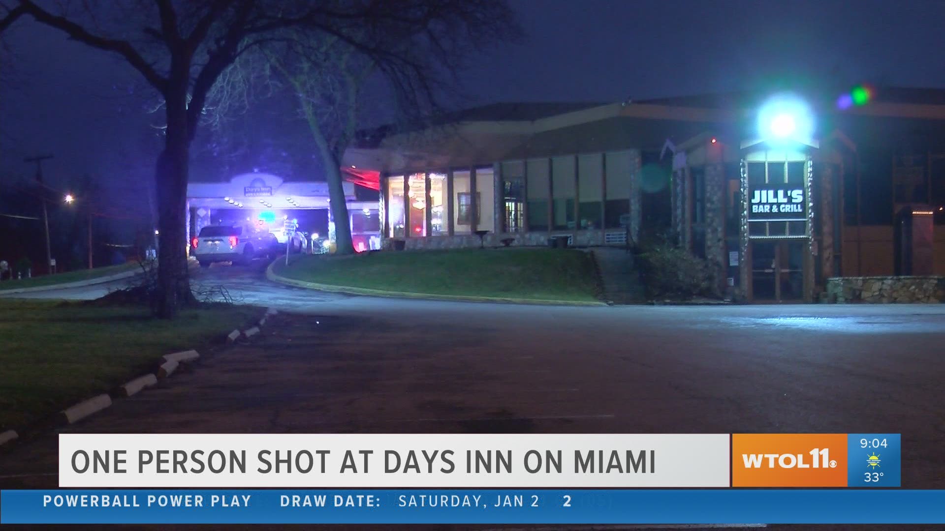Police say one man was shot and taken to the hospital with non-life threatening injuries.
