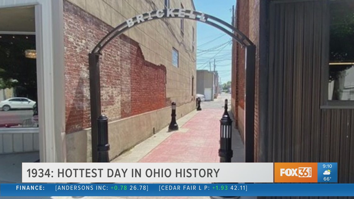 The hottest day in Ohio history Today in Toledo History July 21