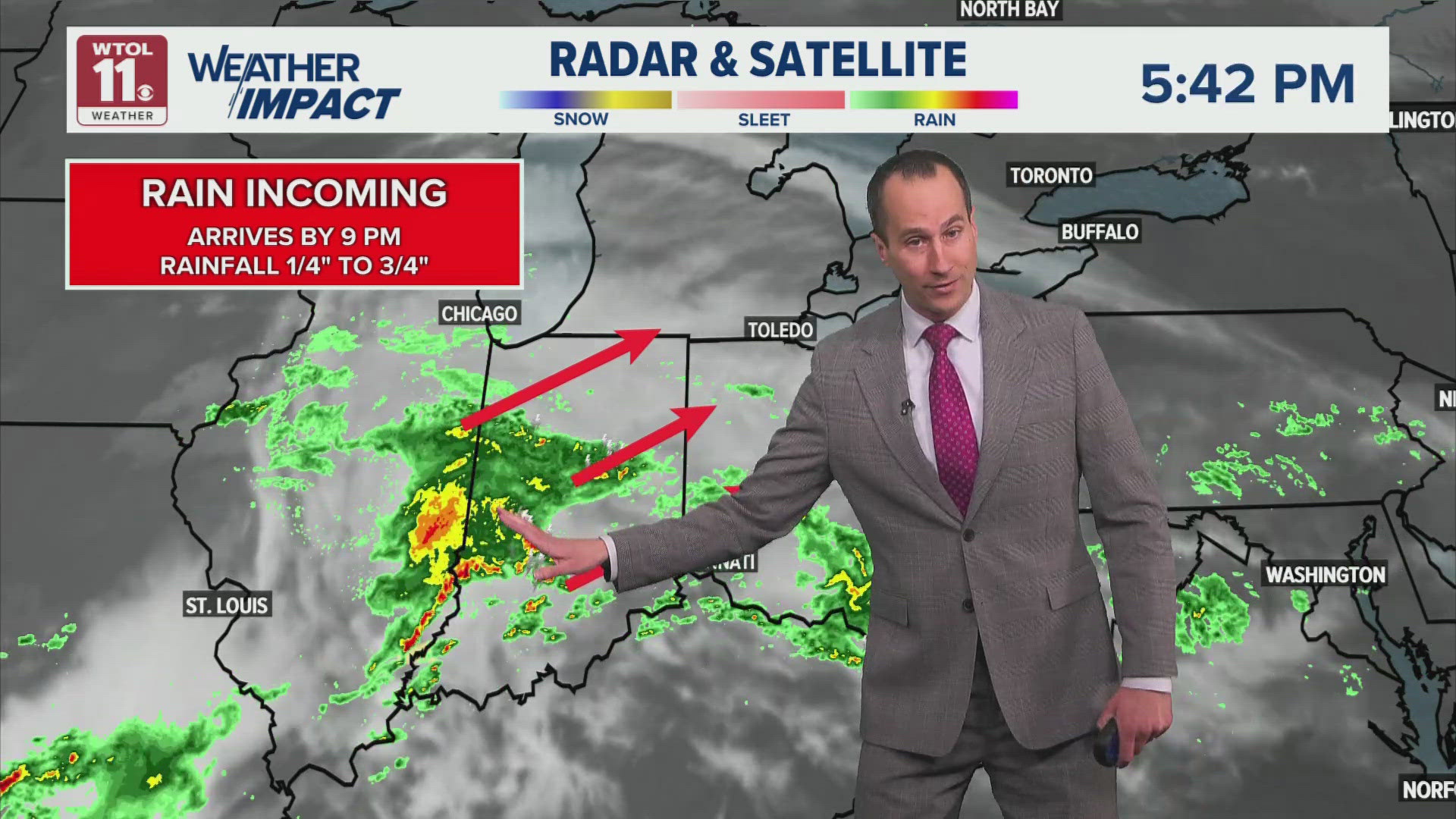 Rain showers begin Wednesday evening, patchy and locally dense fog ...