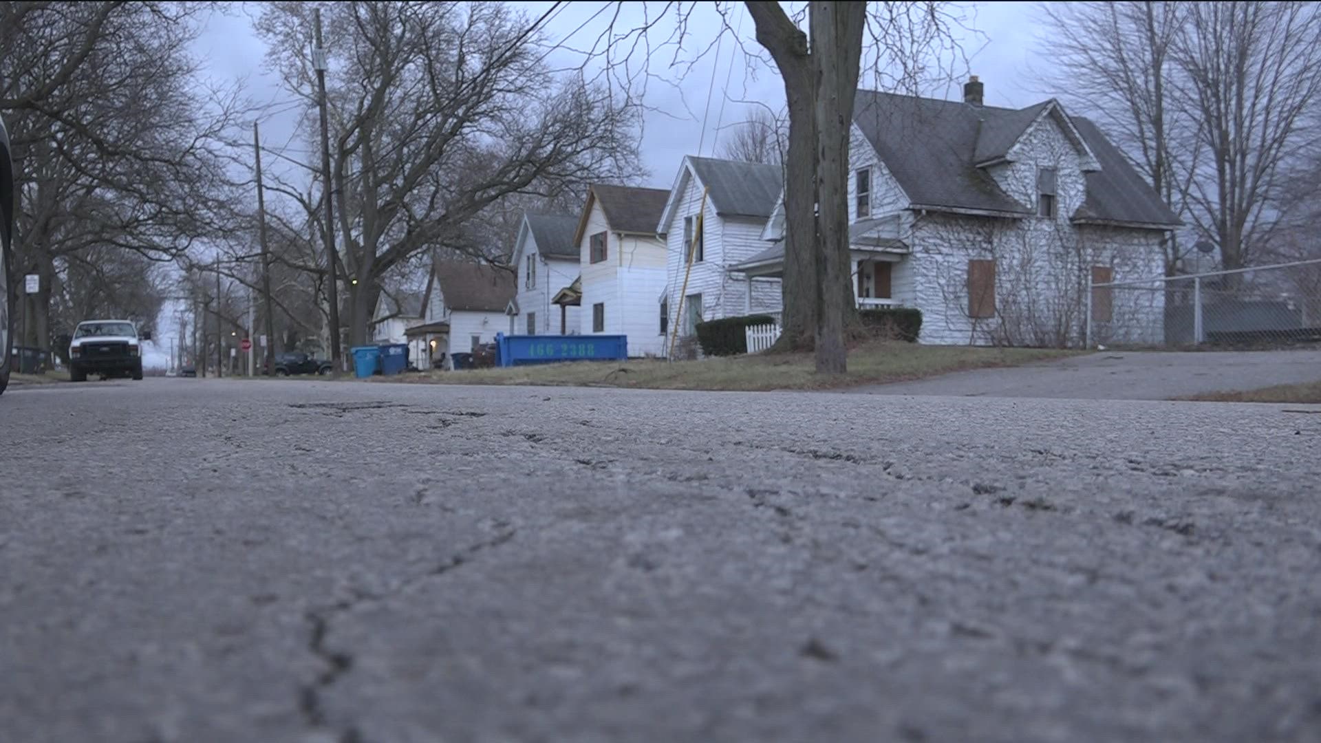 The city of Toledo announced plans to rehab nearly 70 miles of residential roads this year.