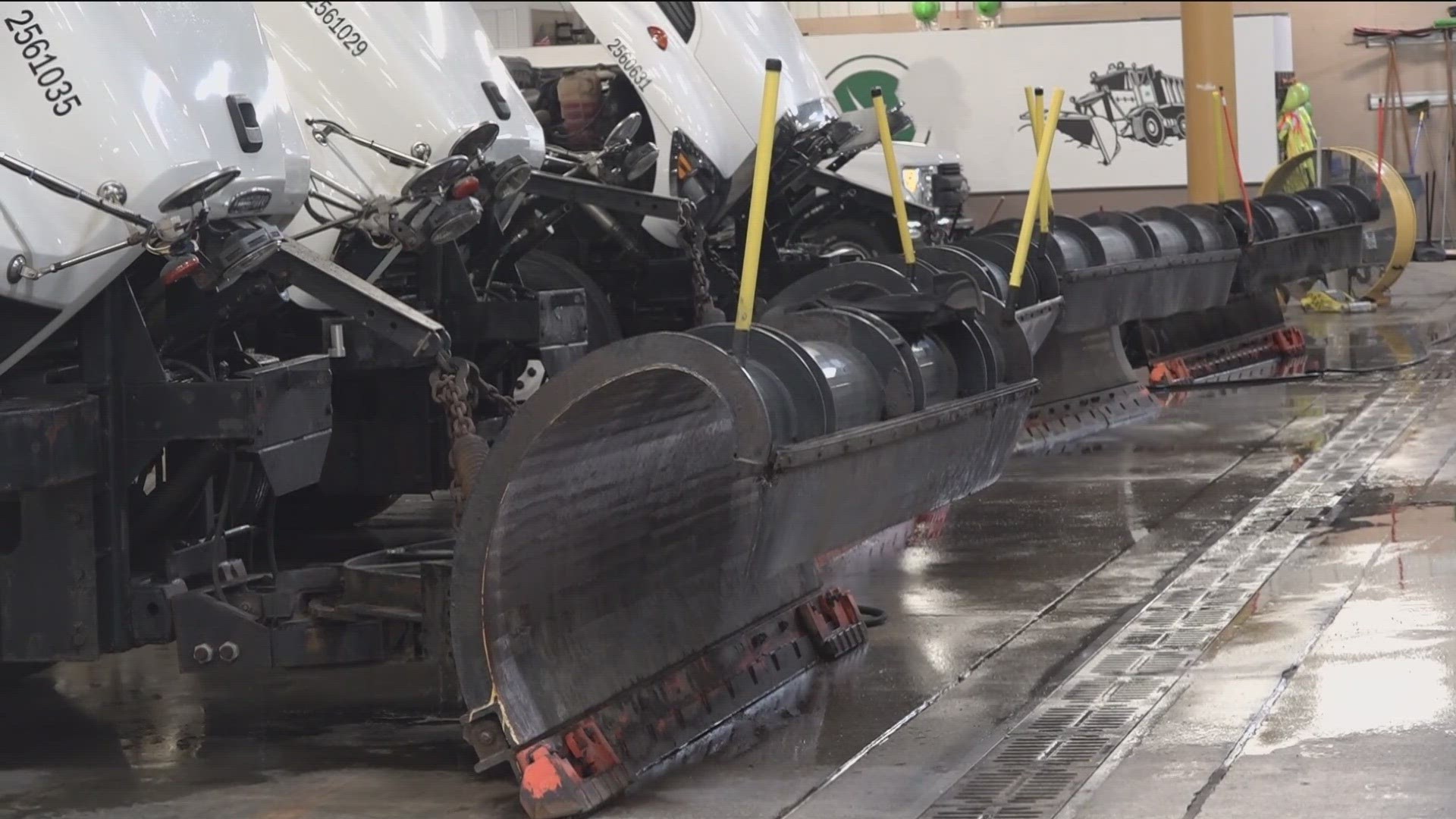 Several ODOT plows have been hit by other vehicles recently during the winter weather.