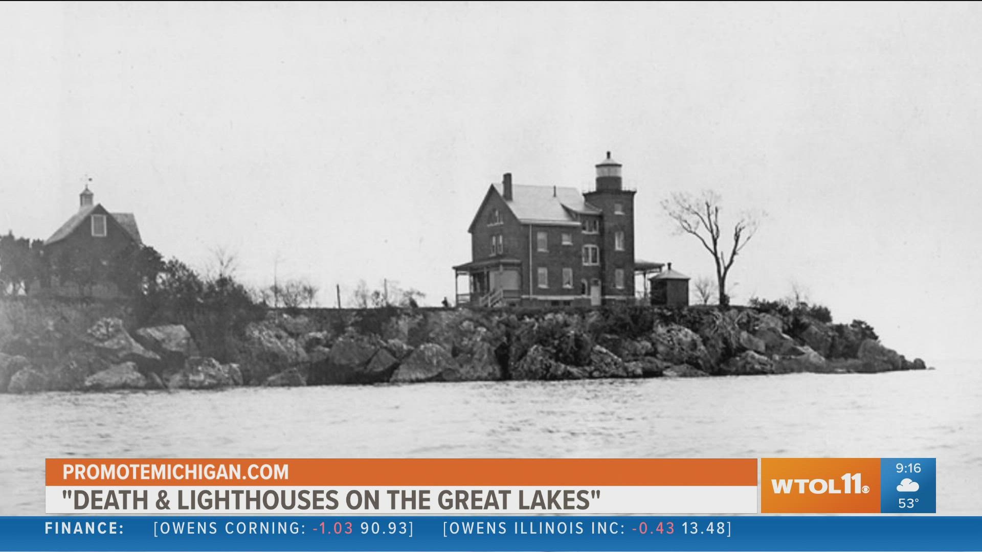 Ominous and mysterious tales fill Great Lake History.  We talk with Dianna Higgs Stampfler about her new book "Death & Lighthouses on the Great Lakes".