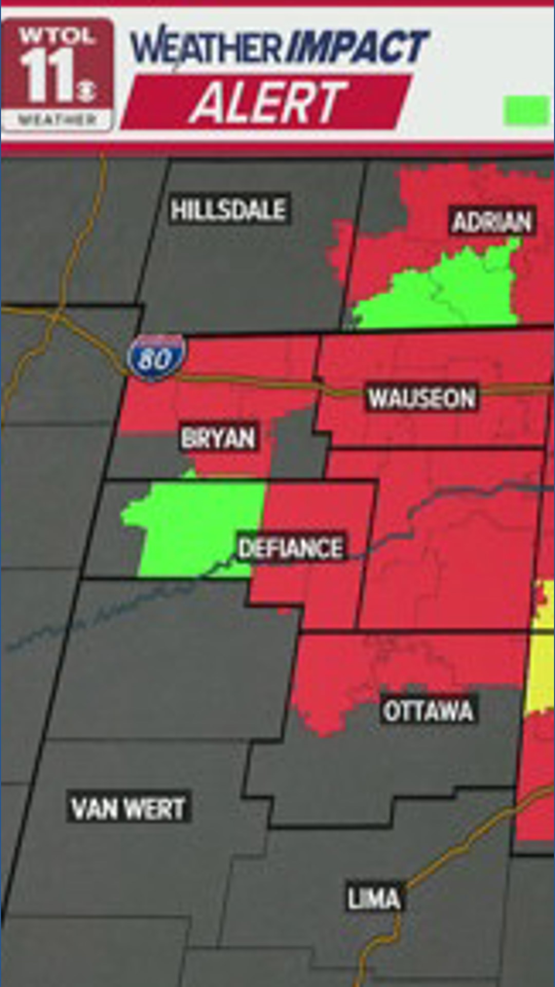 Snow over, but cold deepens: Snow emergencies, traffic and more | WTOL ...