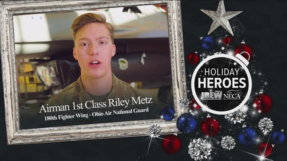 Holiday Heroes: Airman 1st Class Riley Metz