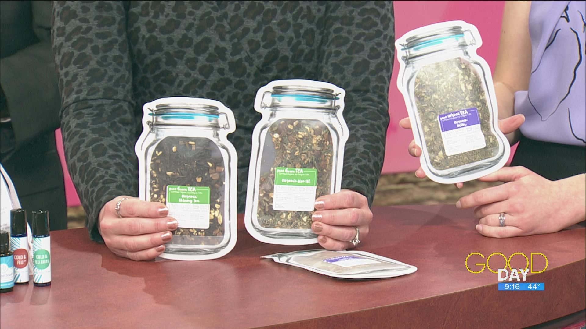 Angela Hill from Wellaroma in Perrysburg talks how essential oils and plants can offer relaxation and wellness.