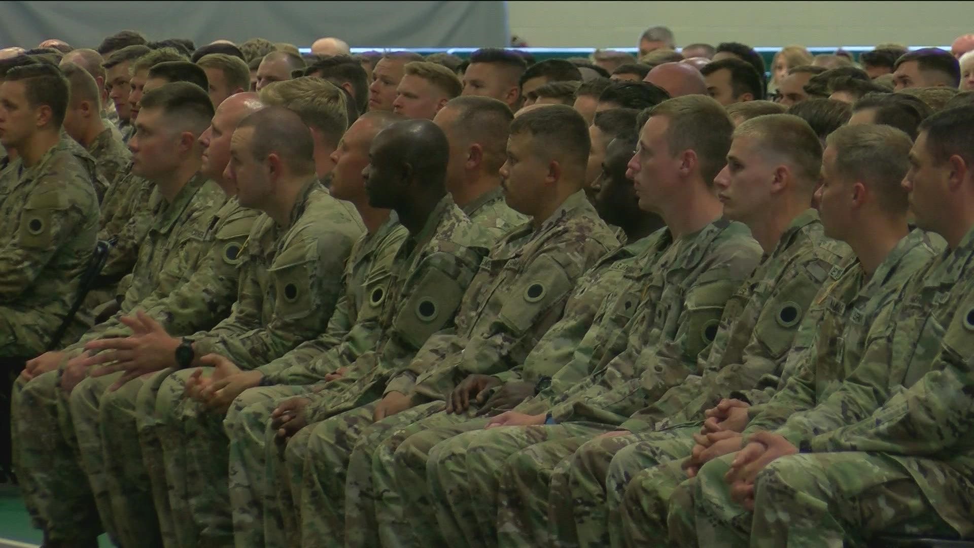 The 1st Battalion, 148th Infantry Regiment in northwest Ohio is going to the Middle East as part of Operation Inherent Resolve.