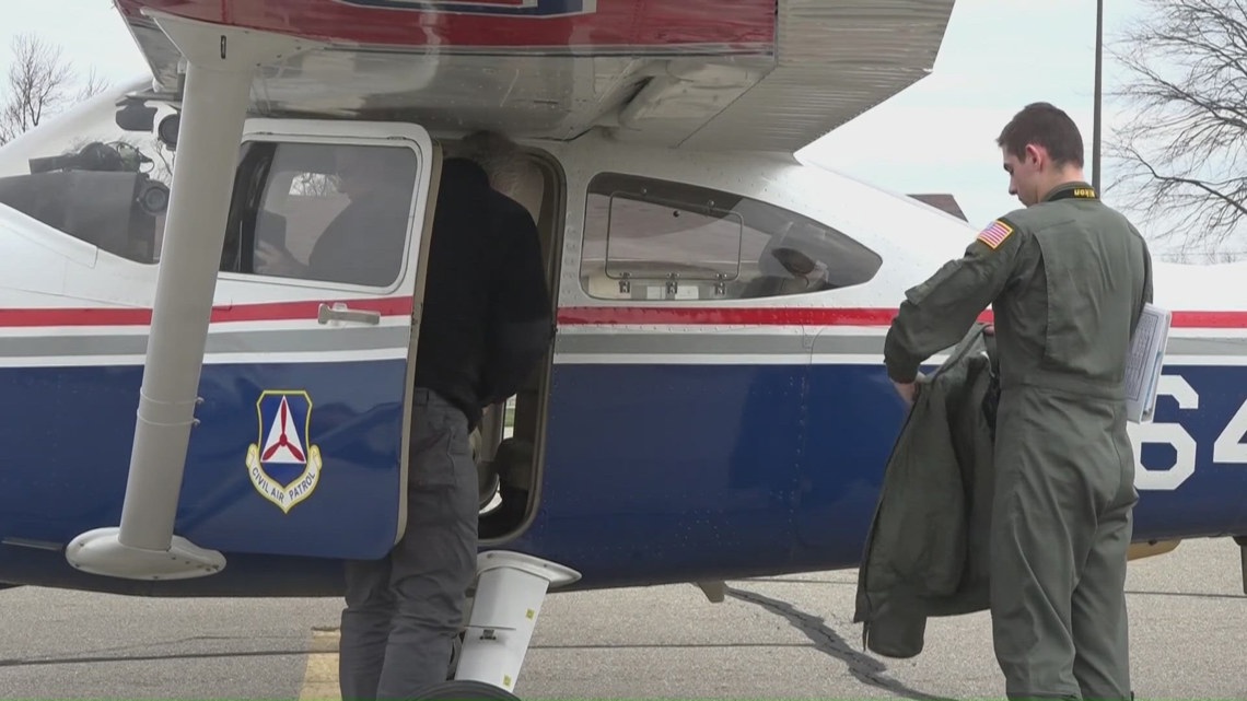 Civil air patrol members take part in search and rescue exercise at ...