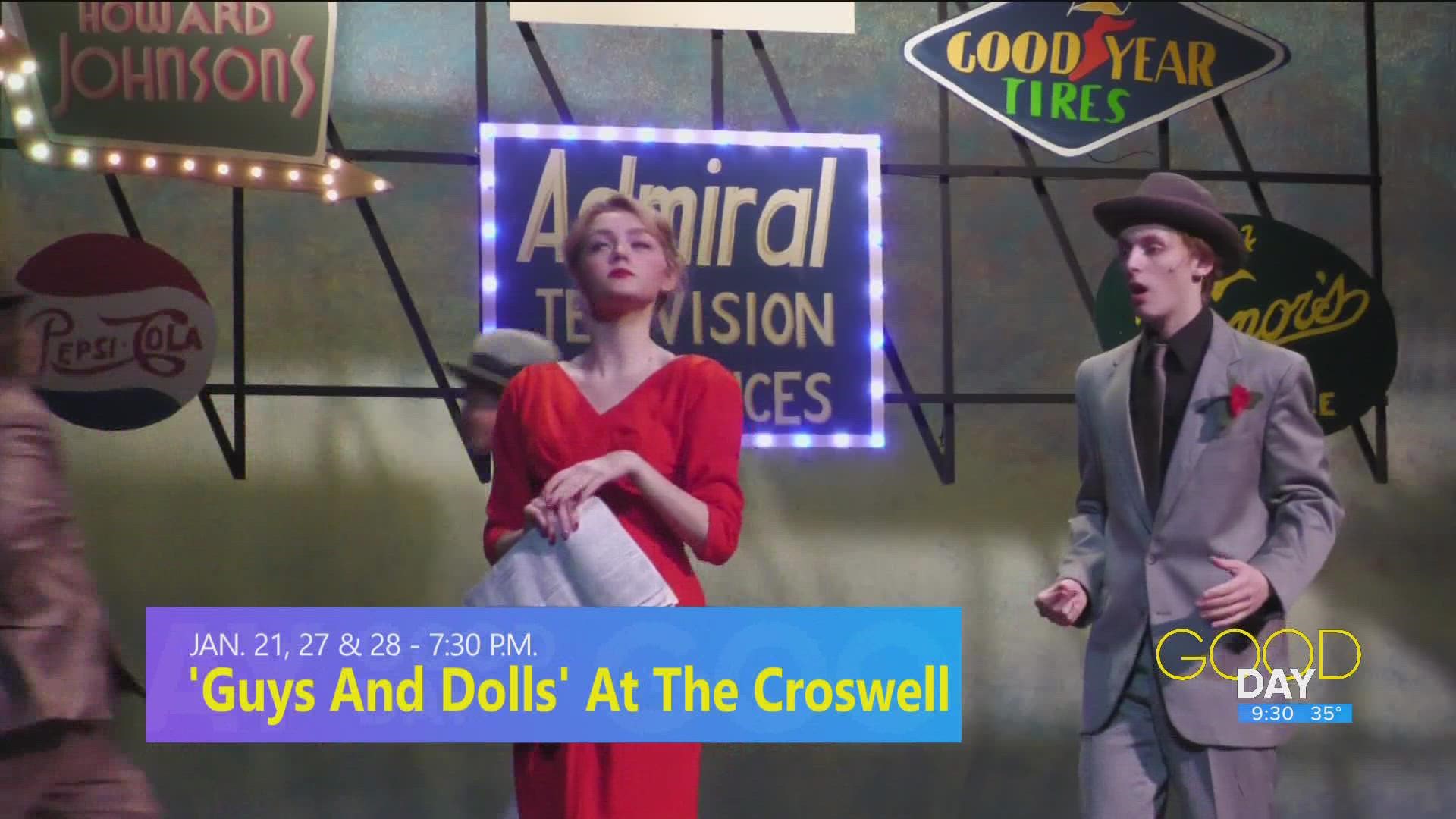 Oden Berthelsen and Jamari Williams talk the all-area high school student production of 'Guys and Dolls' at the Croswell.