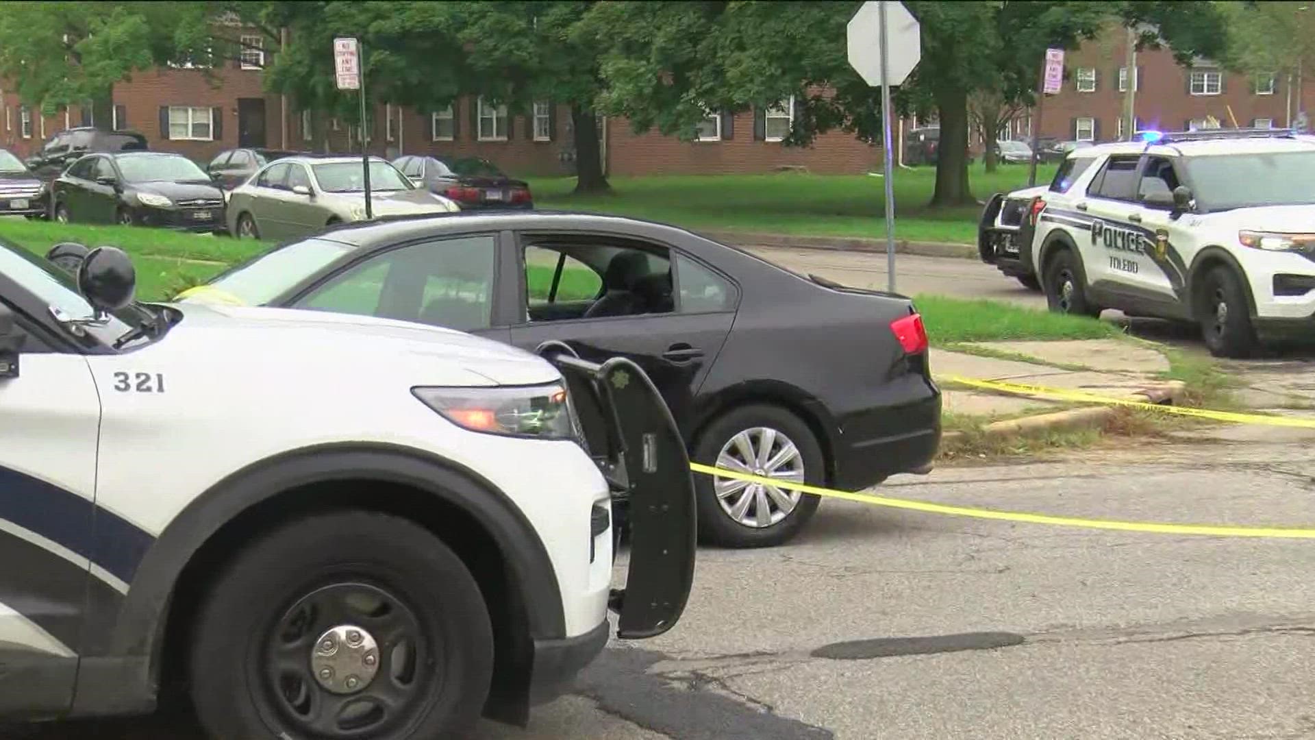 A victim was taken to the hospital with an apparent gunshot wound, according to a Toledo police detective on the scene in the 1200 block of Slater Street.