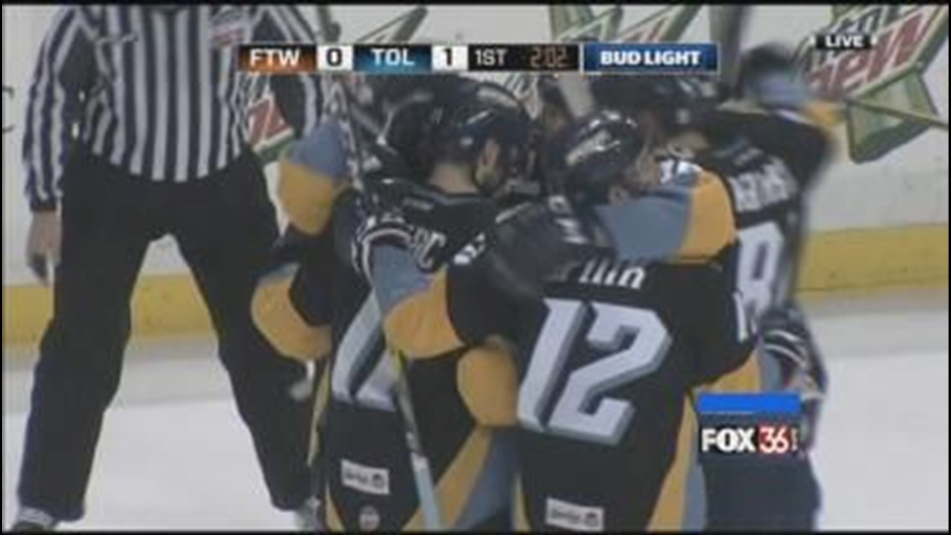 Toledo Walleye win playoff series with Fort Wayne, beating the Komets 5-0 in game five